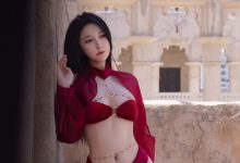 鱼子酱《惊红之舞》原版写真 [35P-761MB]-爱图屋