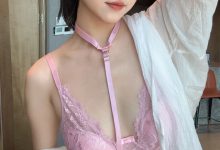 不呆猫 – 粉色衬衣女友[66P+1V-1.07G]-爱图屋