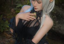 麻花酱 –  明日方舟 闪灵泳装[20P-254.9M]-爱图屋