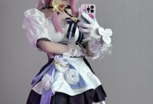 幼愛Youmeko –  崩坏3 爱莉希雅女仆装[20P-68.6M]-爱图屋