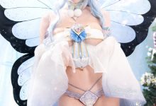 雨波HaneAme –  圣诞蝴蝶精灵[20P-102.9M]-爱图屋