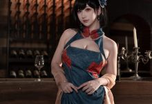 梓猫AzuNyan-舰长图-碧蓝航线-建武旗袍[9P-55.8MB]-爱图屋