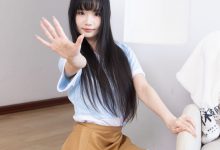 [BoBoSocks袜啵啵]NO.521 甜甜圈-制服、高跟鞋、薄肉丝、裸足[145P+1V／6.16GB]-爱图屋