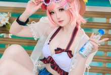 焖焖碳 明日方舟_澄闪泳装_[22P-166MB]-爱图屋