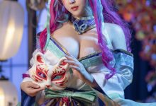 KANEKO_咔喵 –  英雄联盟 灵魂莲华 阿狸[17P+1V-541.7M]-爱图屋