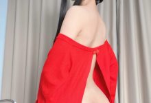 布丁大法 – 红色露屁衣[45P+5V-331M]-爱图屋