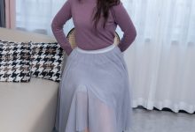 甜予摄影 NO.159 杨梅-皮鞋、蕾丝袜、薄肉丝[120P+2V／9.68GB]-爱图屋