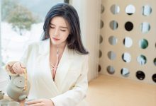 袁圆《品茶》原版写真 [86P-1.18G]-爱图屋