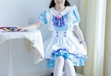 物恋传媒 NO.2359 恬恬-女仆装、平底鞋、厚白丝、老头乐挠脚剧情（盲盒1）[155P-1V-3.42G]-爱图屋