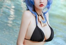 Potato Godzilla – Ganyu Bikini[15P-169.4M]-爱图屋