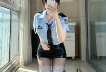 不可爱羚-定制-黑丝白丝女警[48P+8V-1.14G]-爱图屋