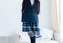 物恋传媒 No.2371 茯苓-JK制服、皮鞋、拼接过膝袜 [155P1V-3.54GB]-爱图屋