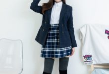 物恋传媒 No.2380 小曦-jk制服、皮鞋、黑灰拼接过膝袜、厚肉丝 [155P1V-3.65GB]-爱图屋