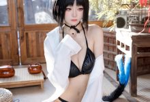 九柒喵-蔚蓝档案-桐生桔梗衬衫[10P-124MB]-爱图屋