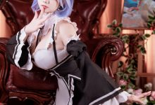 阿雪雪 –  Re从零开始的异世界生活 - 雷姆 [87P+3V-2.94G]-爱图屋