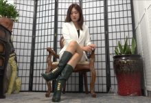 A&F No.242 美女长靴包臀裙短丝足秀 [MP4-3.34GB]-爱图屋