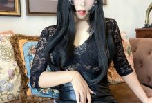 Money冷冷 –  黑蕾丝[48P-2V-1.84G]-爱图屋