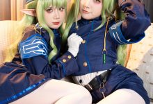 PoppaChan – Blue archive - nozomi & hikari[51P+11V-931.2M]-爱图屋