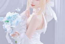 Shika小鹿鹿 –  FGO Saber花嫁[22P-284.5M]-爱图屋