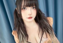 神楽坂真冬 –  白丝小熊[75P+2V-83.4M]-爱图屋