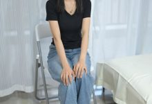 凝思摄影 NO.002 木木-T恤、短白袜、平底鞋[140P+1V／4.68GB]-爱图屋