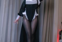 屿鱼Yukako-黑丝修女[40P-406MB]-爱图屋