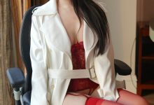 娅轩ELVA《红色情趣》原版写真 [88P-893MB]-爱图屋