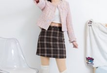 物恋传媒 No.2425 橙子-长靴、白色过膝棉袜、厚肉丝 [160P1V-4.05GB]-爱图屋
