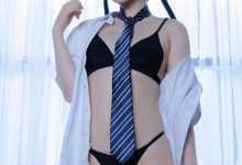 屿鱼 –  蔚蓝档案 妃咲JK[61P-798.2M]-爱图屋