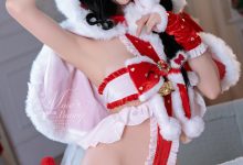 咬一口兔娘(Yiko湿润兔) –  十二月作品『兔兔圣诞礼物』[103P+1V-2.24G]-爱图屋