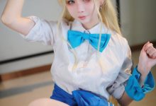 上杉绘黎落-蔚蓝档案-飞鸟马时校服[46P-851MB]-爱图屋