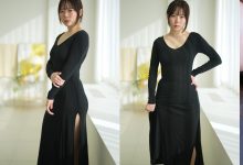 [SOOTV] Myua (뮤아) - black dress [1V-239MB]-爱图屋