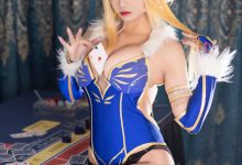 洛璃 LoLiSAMA – FGO 白枪呆兔女郎 [57P-929.1M]-爱图屋