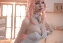 二佐Nisa –  FGO 玉藻前兔女郎 [13P-81.3M]-爱图屋