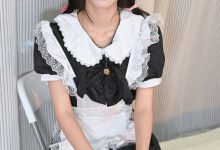 凝思摄影 No.045 沅沅-女仆装、黑丝、小皮鞋 [150P1V-5.73GB]-爱图屋