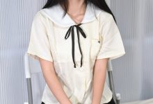 凝思摄影 No.049 沅沅-JK制服、小腿袜、小皮鞋 [140P1V-5.48GB]-爱图屋