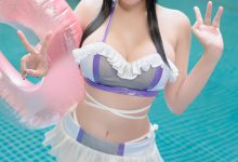 ZinieQ-Tifa Lockhart Swimsuit[38P+7V-1.26G]-爱图屋