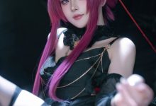 屿鱼 – 崩坏：星穹铁道 卡芙卡 缚月之夜[60P-425.6M]-爱图屋