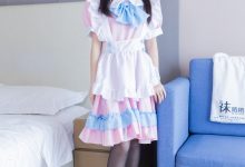 BoBoSocks袜啵啵 No.639 甜甜圈-皮鞋、两双白棉袜、薄黑丝、女仆装 [158P1V-6.38GB]-爱图屋