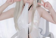 朝霧愛 – NO.023 情人节睡裙[27P-171.1M]-爱图屋