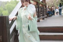 丝恋摄影 NO.040 小梦-古装汉服  白色绣花鞋 超薄肉丝 金色脚链[276P+1V／5.51GB]-爱图屋