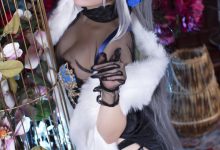 洛璃 LoLiSAMA –  碧蓝航线 路易九世旗袍[43P-458.2M]-爱图屋