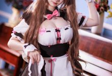 阿雪雪 –  巧克力女仆&蕾姆婚纱[27P-192.4M]-爱图屋