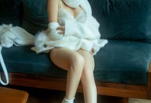 蠢沫沫 – 白毛衣 [18P+1V-992MB]-爱图屋