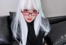 麻薯好吃 No.014 - 暗夜纯白 [55P-91MB]-爱图屋