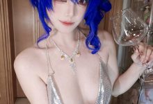 蜜汁猫裘-碧蓝航线-圣路易斯礼服自拍[16P+1V-1.23G]-爱图屋