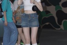 都市丽人性感超短牛仔裙美眉【60P-776MB】-爱图屋
