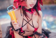 沖田凜花Rinka - Kurumi Tokisaki Swimsuit [29P-316MB]-爱图屋