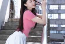 鱼子酱《天台少女》原版写真 [86P-721G]-爱图屋