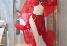 清妙《红色舞裙》原版写真 [93P-488MB]-爱图屋